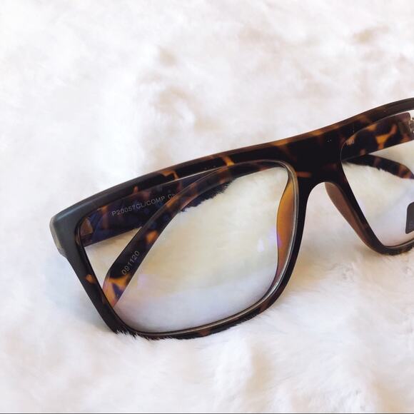 Anna Tortoise Brown Computer Blue Light Glasses - Picture 2 of 8